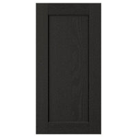 LERHYTTAN - Door, black stained, 30x60 cm - best price from Maltashopper.com 60418849