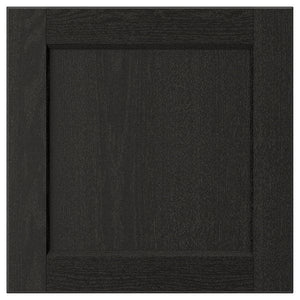 Ikea LERHYTTAN - Door, black stained, 40x40 cm