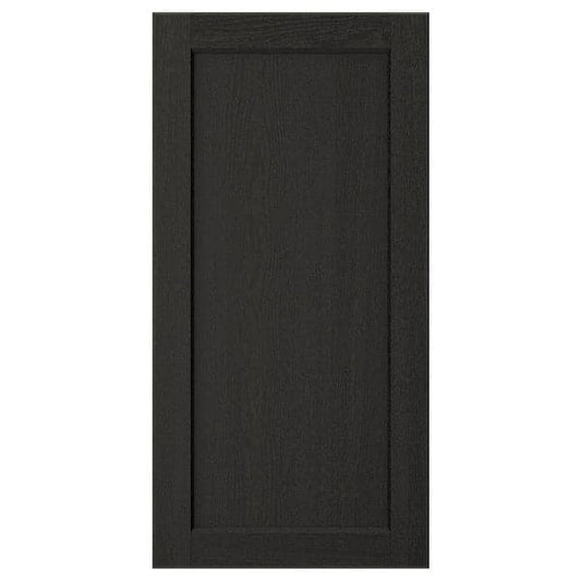 Ikea LERHYTTAN - Door, black stained, 40x80 cm