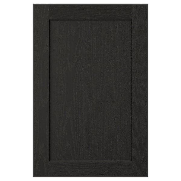Ikea LERHYTTAN - Door, black stained, 40x60 cm