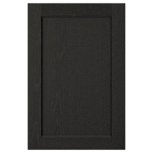 Ikea LERHYTTAN - Door, black stained, 40x60 cm