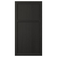 LERHYTTAN - Door, black stained, 60x120 cm - best price from Maltashopper.com 60356059