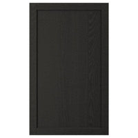 LERHYTTAN - Door, black stained, 60x100 cm - best price from Maltashopper.com 80356058