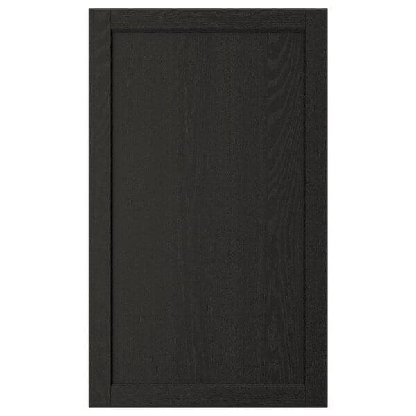 LERHYTTAN - Door, black stained - Premium Kitchen & Dining Furniture Sets from Ikea - Just €110.99! Shop now at Maltashopper.com