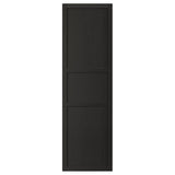LERHYTTAN door, black stained, 60x200 cm