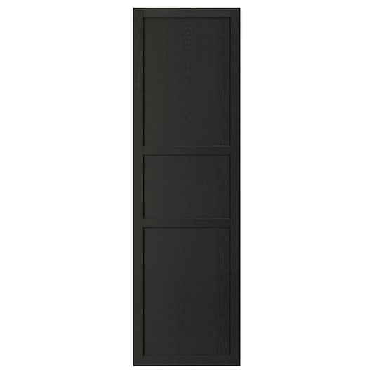 Ikea LERHYTTAN - Door, black stained, 60x200 cm