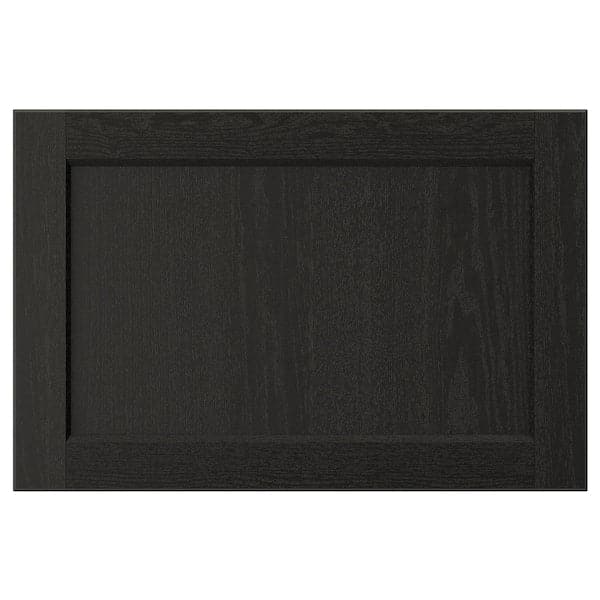LERHYTTAN - Door, black stained, 60x40 cm - best price from Maltashopper.com 80356063