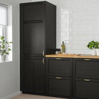 LERHYTTAN - Door, black stained, 60x100 cm - best price from Maltashopper.com 80356058