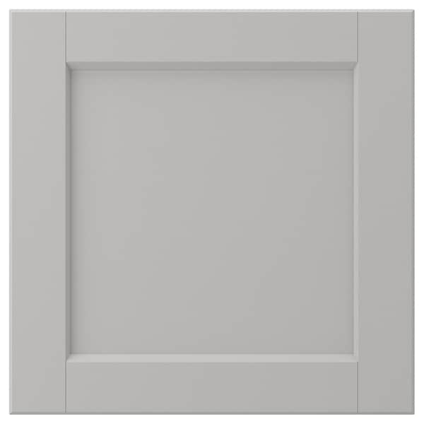 LERHYTTAN - Drawer front, light grey, 40x40 cm