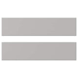 LERHYTTAN drawer front, light grey, 40x10 cm, 2 pack