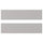 LERHYTTAN drawer front, light grey, 40x9.7 cm, 2 pack