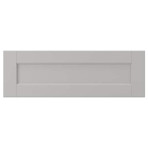 LERHYTTAN - Drawer front, light grey, 60x20 cm