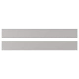 LERHYTTAN drawer front, light grey, 80x10 cm, 2 pack