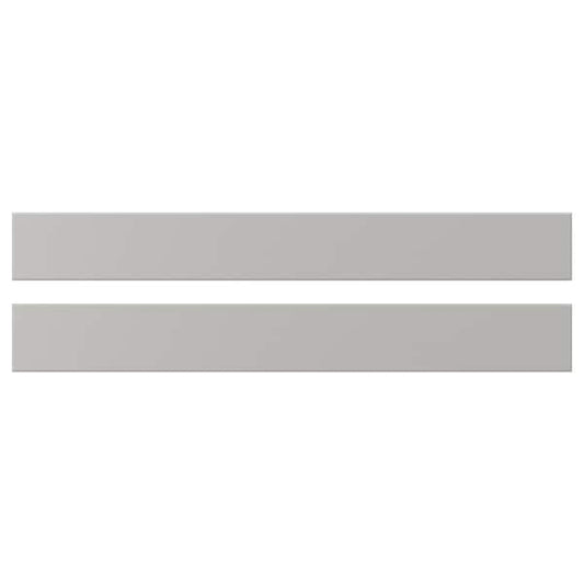 Ikea LERHYTTAN - Drawer front, light grey, 80x10 cm