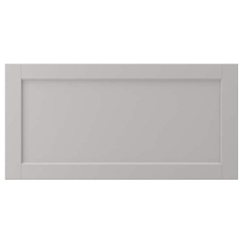LERHYTTAN - Drawer front, light grey, 80x40 cm