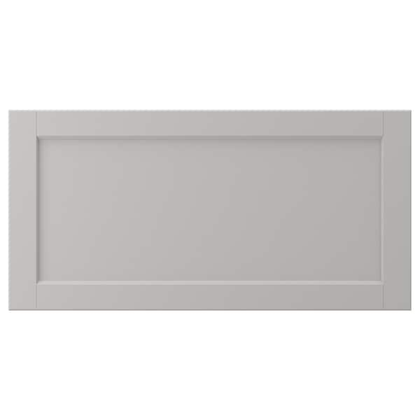 LERHYTTAN - Drawer front, light grey, 80x40 cm