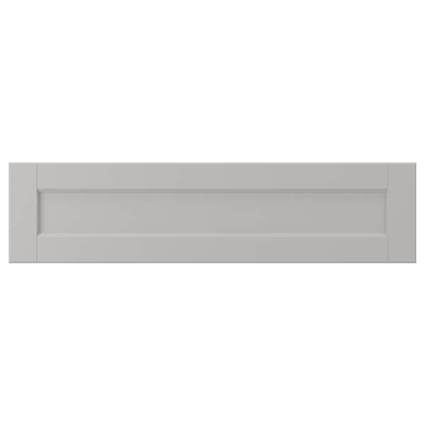 LERHYTTAN - Drawer front, light grey, 80x20 cm