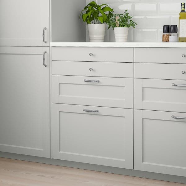 Ikea LERHYTTAN - Drawer front, light grey, 60x10 cm