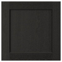 LERHYTTAN - Drawer front, black stained, 40x40 cm - best price from Maltashopper.com 50356069