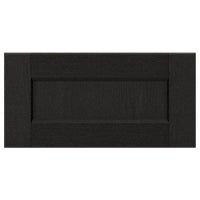 LERHYTTAN - Drawer front, black stained, 40x20 cm - best price from Maltashopper.com 70356068