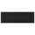 LERHYTTAN - LERHYTTAN Drawer front, black stained, 60x20 cm