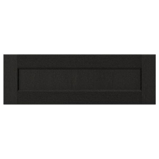 Ikea LERHYTTAN - Drawer front, black stained, 60x20 cm