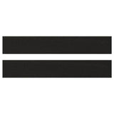 LERHYTTAN drawer front, black stained, 60x10 cm, 2 pack