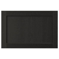 LERHYTTAN - Drawer front, black stained, 60x40 cm - best price from Maltashopper.com 90356072