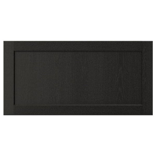 Ikea LERHYTTAN - Drawer front, black stained, 80x40 cm