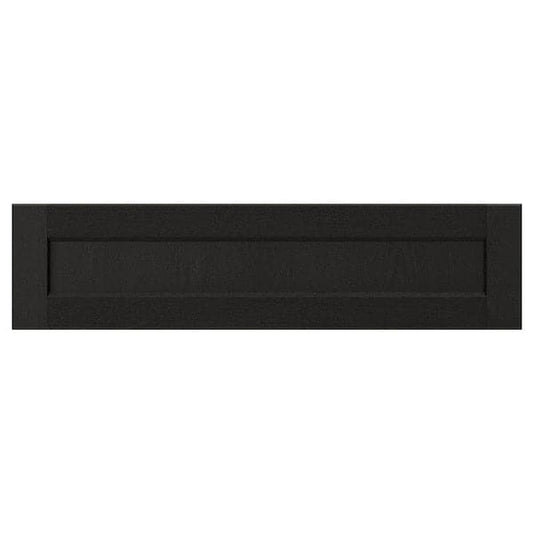 Ikea LERHYTTAN - Drawer front, black stained, 80x20 cm
