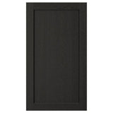 LERHYTTAN front for dishwasher, black stained, 45x80 cm