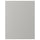 LERHYTTAN cover panel, light grey, 62x80 cm