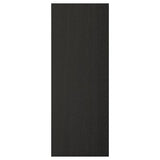 LERHYTTAN cover panel, black stained, 39x105 cm