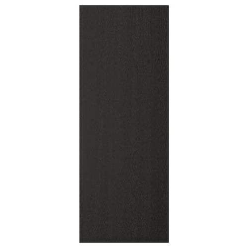 LERHYTTAN - Cover panel, black stained, 39x105 cm