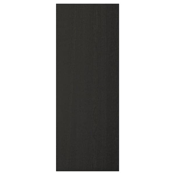 LERHYTTAN - Cover panel, black stained, 39x105 cm