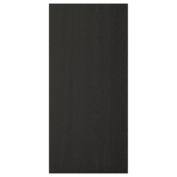 LERHYTTAN - Cover panel, black stained, 39x85 cm - best price from Maltashopper.com 30356046