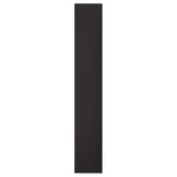 LERHYTTAN cover panel, black stained, 39x240 cm