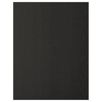 LERHYTTAN - Cover panel, black stained, 62x80 cm - best price from Maltashopper.com 10356090
