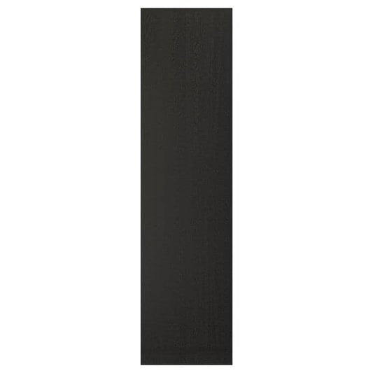 Ikea LERHYTTAN - Cover panel, black stained, 62x240 cm