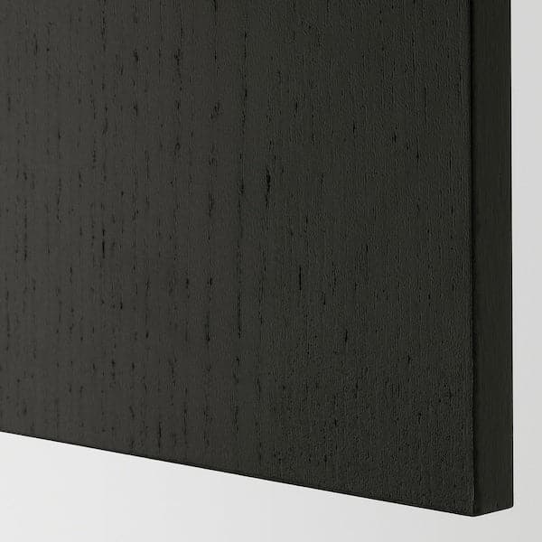 LERHYTTAN - Cover panel, black stained, 39x85 cm - best price from Maltashopper.com 30356046