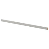 LERHYTTAN decorative plinth, light grey, 220 cm