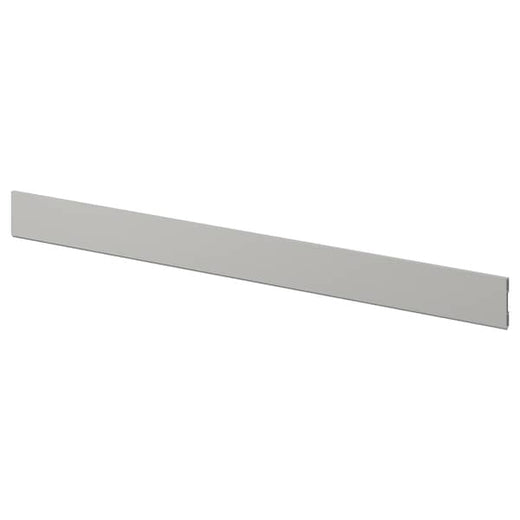 LERHYTTAN plinth, light grey, 220x8 cm