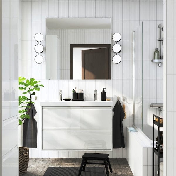 Ikea LETTAN - Mirror, 100x95 cm