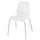 LIDÅS - LIDÅS Chair, white/Sefast chrome-plated
