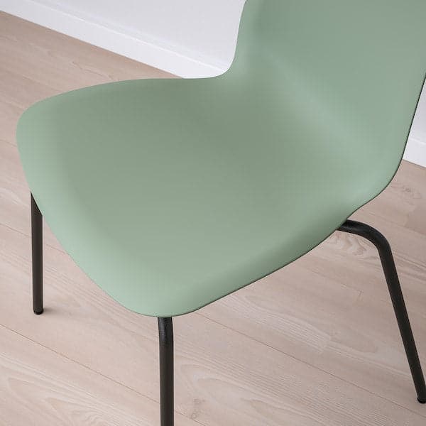 Ikea LIDÅS - Chair, green/Sefast black