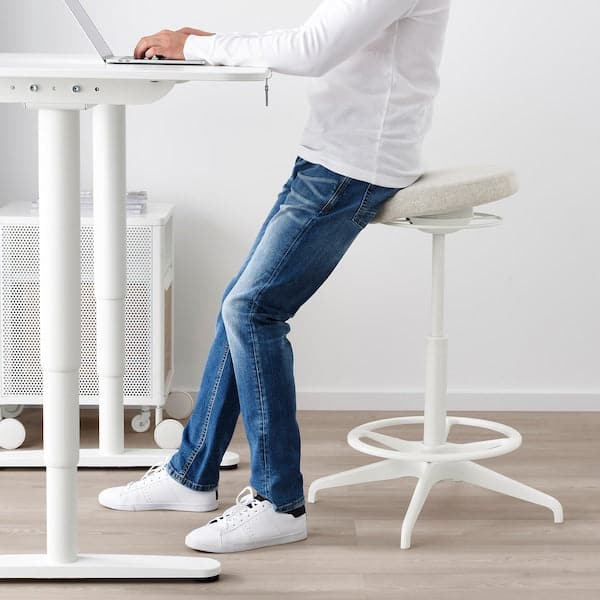 LIDKULLEN Stool for active seat - Gunnared beige , - Premium Chairs from Ikea - Just €116.99! Shop now at Maltashopper.com
