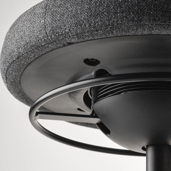 Ikea LIDKULLEN Stool for active seat - Gunnared dark grey ,