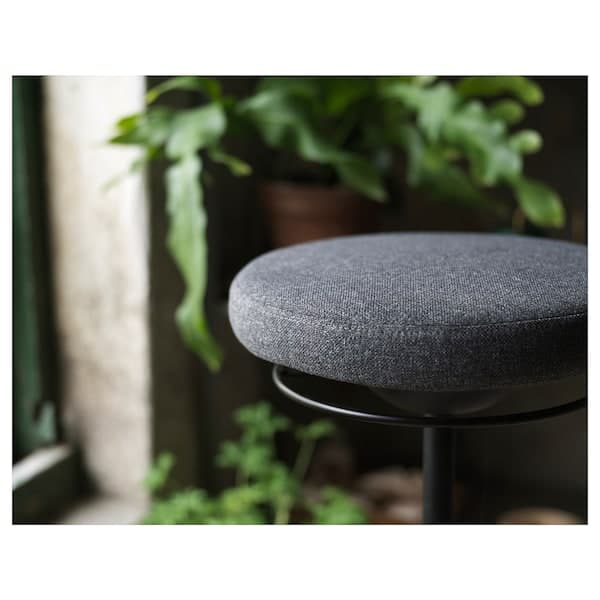 Ikea LIDKULLEN Stool for active seat - Gunnared dark grey ,