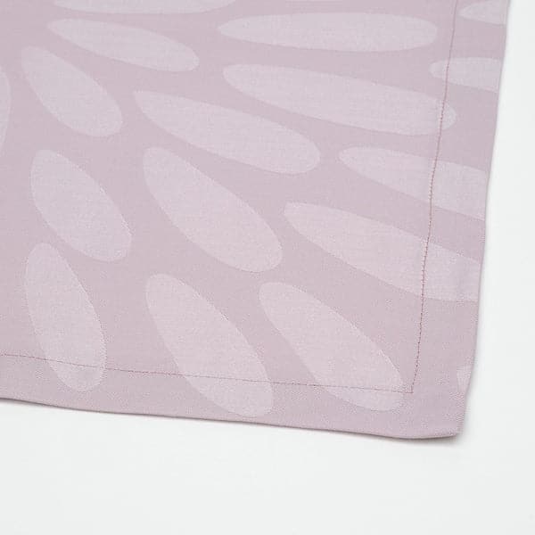 LIGUSTER - Napkin, patterned pale lilac, 40x40 cm - best price from Maltashopper.com 30568109