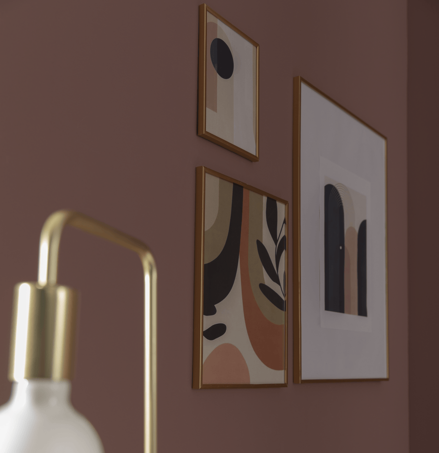 Bricocenter LILA 40X50 CM PVC GOLD FRAME